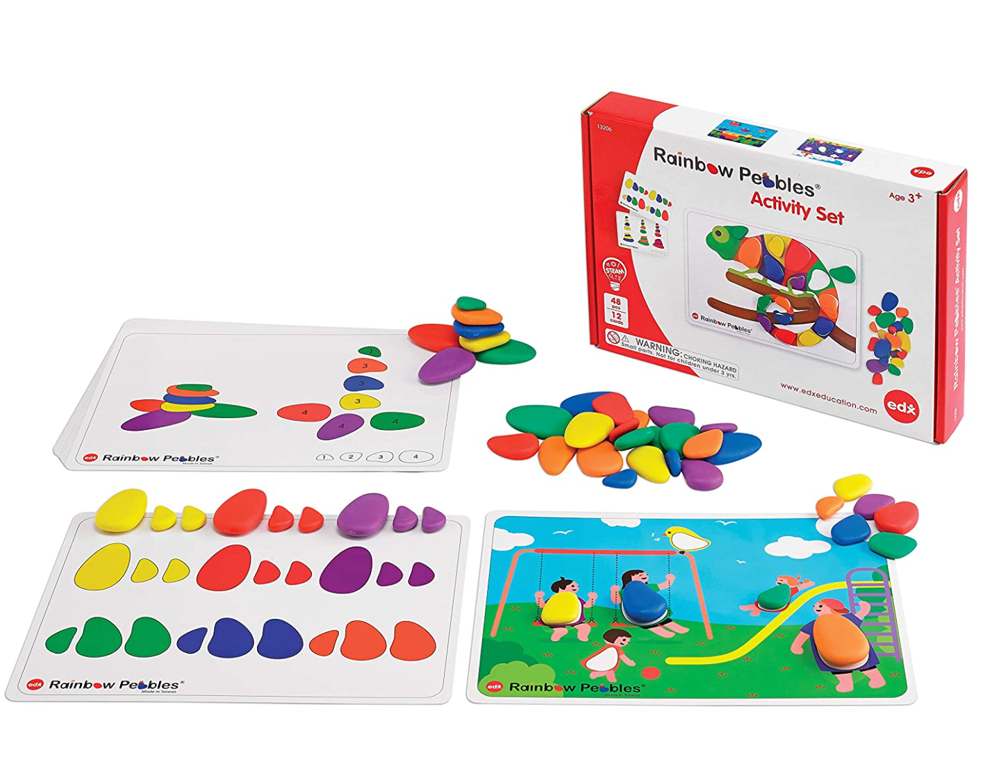 Rainbow Pebbles Activity Set