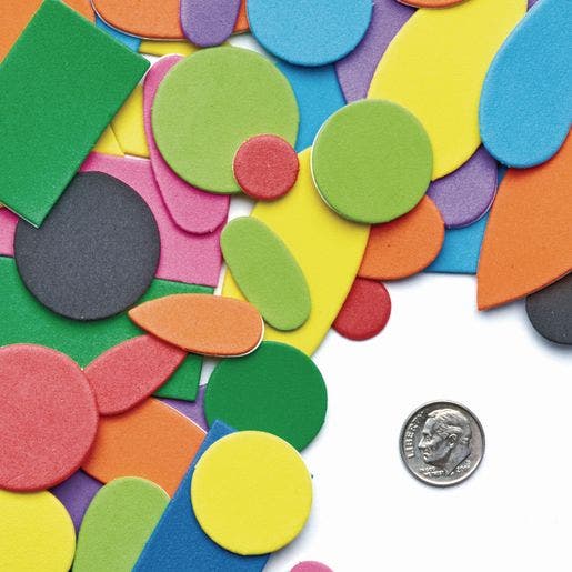 Self-Adhesive Foam Shapes 1000 pcs