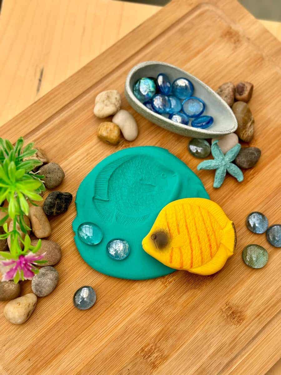 Sensory Play Stones Fish