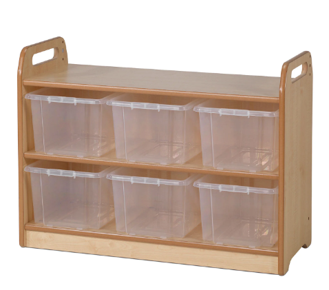 Tall Unit With Display & Mirror Back
