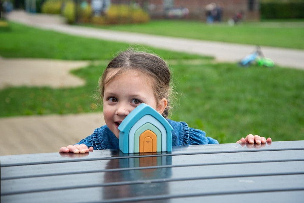 Silisoft Stacking Houses Neutral