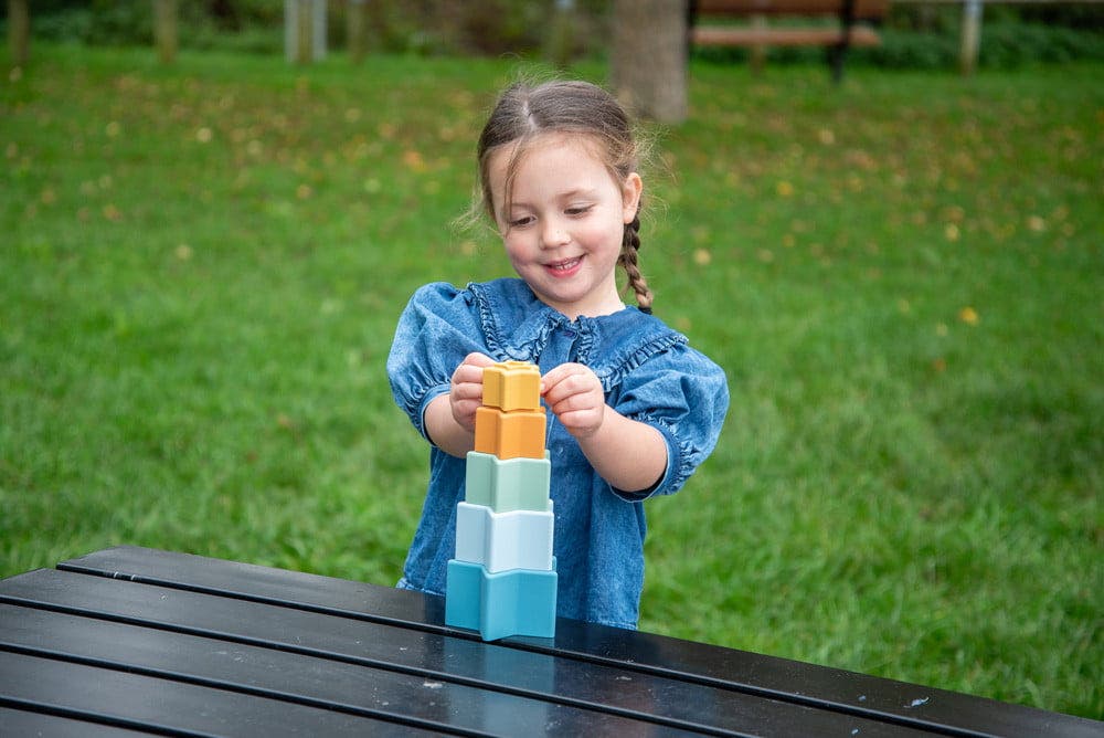 Silisoft Star Stacking Cups Neutral