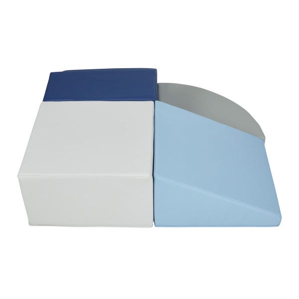 SoftScape Toddler Playtime Corner Climber Navy Powder Blue