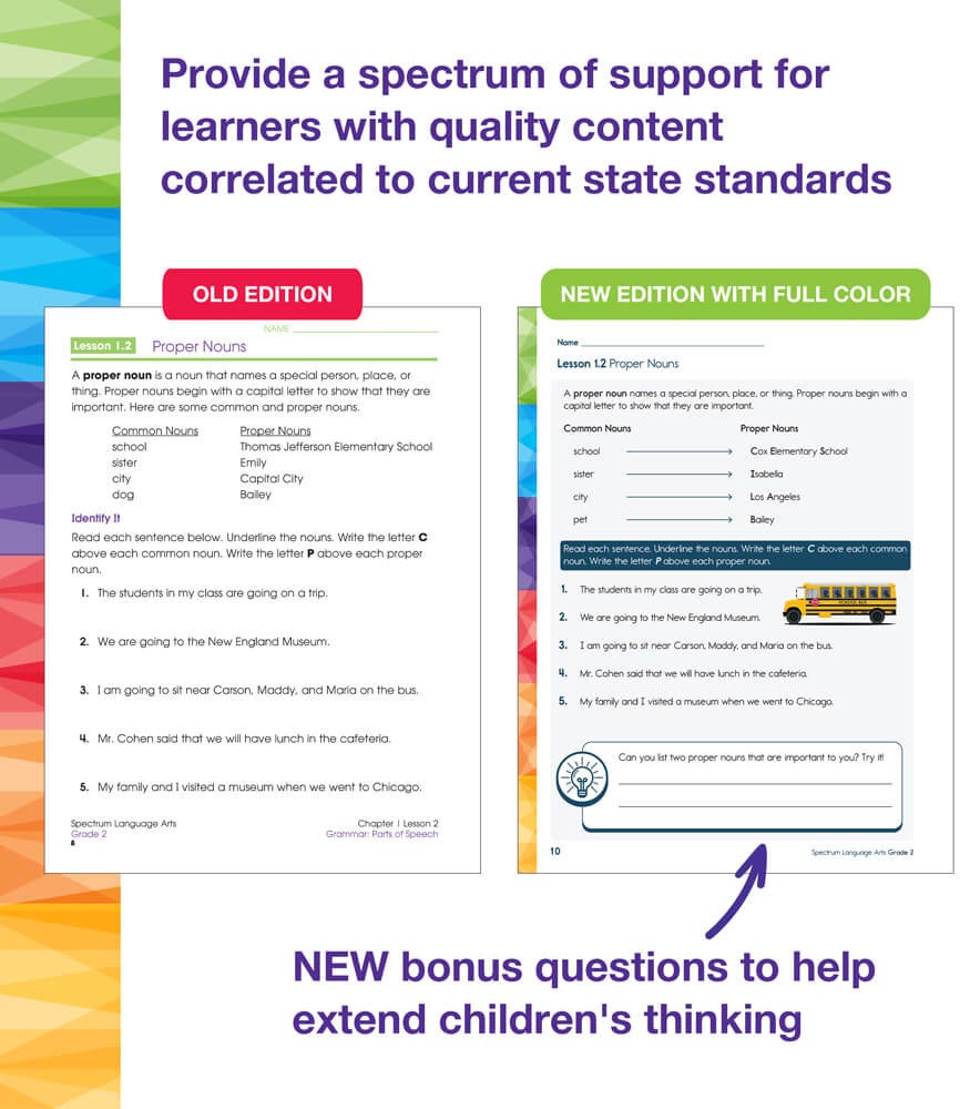 Spectrum Language Arts Grade 2