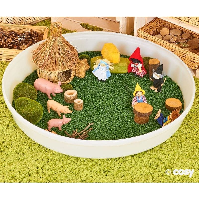 Deep Tuff Tray Grass Circle