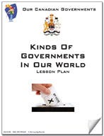 Canadian Government Lessons: Kinds of Governments In Our Wor