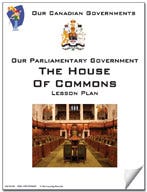 Canadian Government Lessons: The House of Commons Ebook
