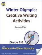 Winter Olympic Creative Writing Activities Gr. 2-3 Lesson Pl