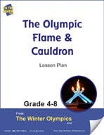 The Olympic Flame and Cauldron Gr. 4-8 Lesson Plan Ebook