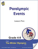 Paralympic Events Gr. 4-8 Lesson Plan Ebook