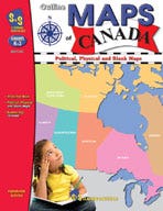 Outline Maps of Canada: Grades 1-3 Ebook