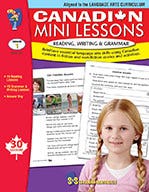 Canadian Mini Lessons - Reading Writing Grammar Grade 1 (enh