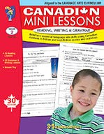 Canadian Mini Lessons - Reading Writing Grammar Grade 2 (ebo
