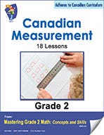 Canadian Measurement Lessons for Grade 2 (eBook) Ebook