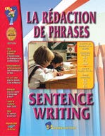 La Redaction De Phrases-French Engl