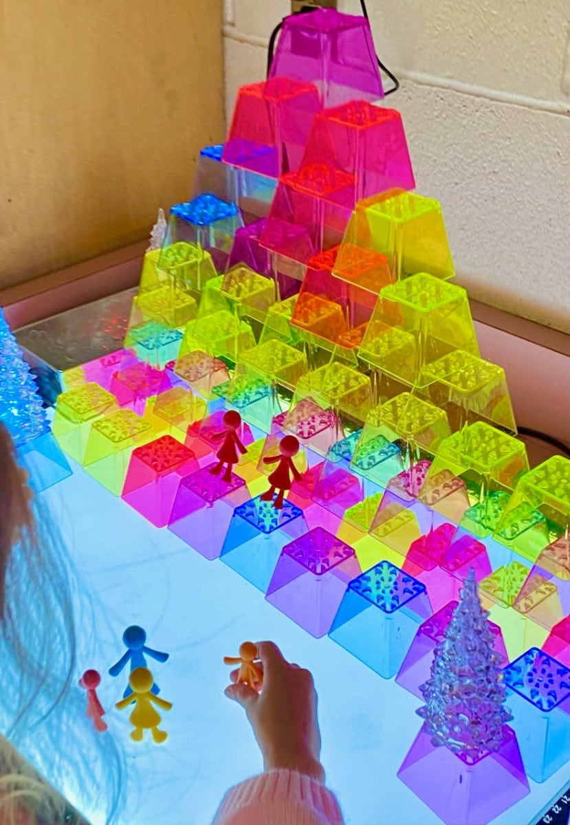 Crystal Color Stacking Blocks