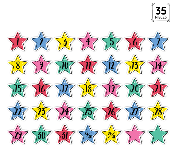 Star Bright Calendar Days