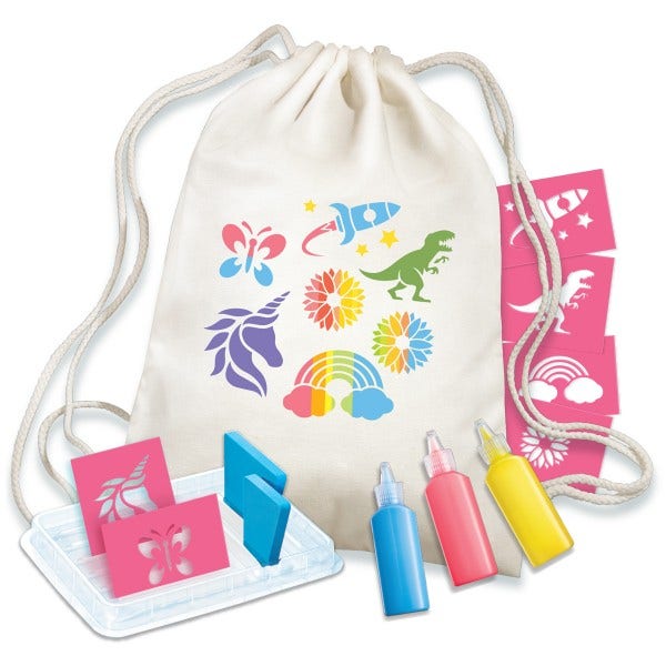 Stencil Backpack Printing