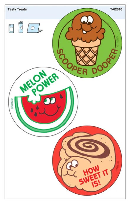 Tasty Treats Vinyl Stickers