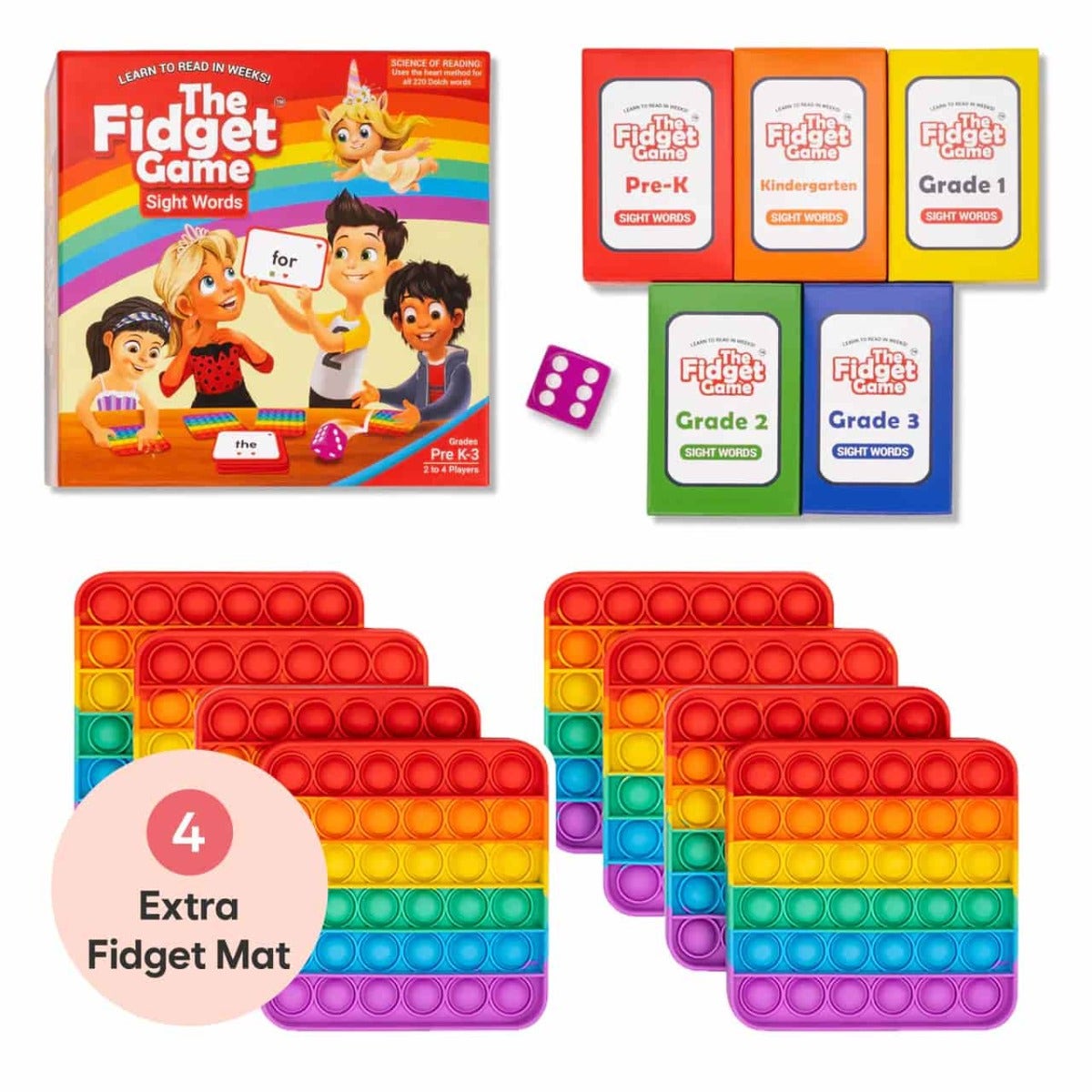 The Fidget Game: Sight Words