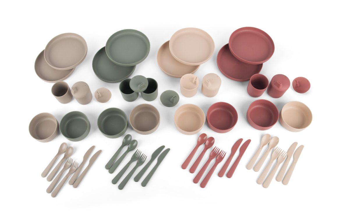 Tiny Biobased Breakfast and Lunch Set