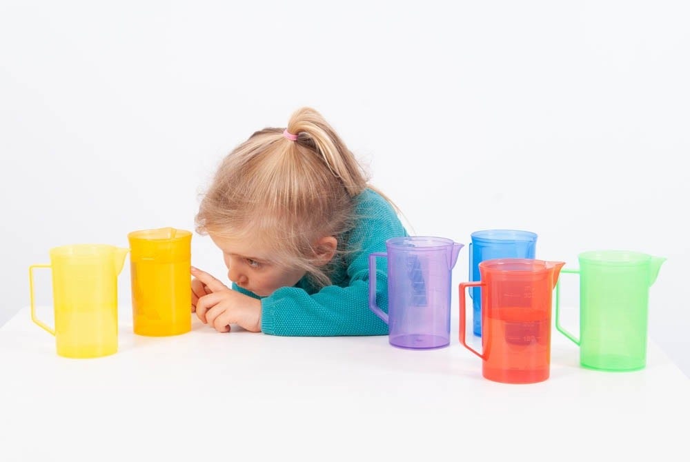 Translucent Colour Jug Set of 6