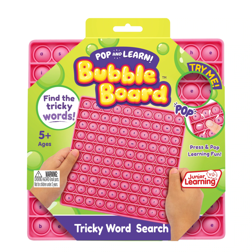 Tricky Word Search Bubble Board