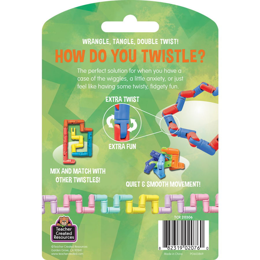 Twistle Double Twist Red and Blue