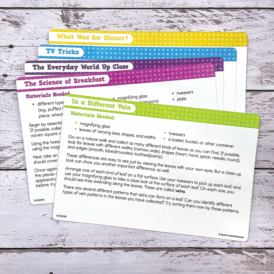 Up-Close Science Magnifying Glasses and Tweezers Activity Se