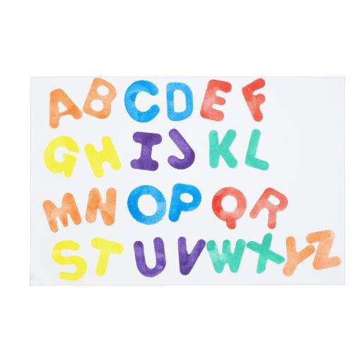 Uppercase Alphabet Stampers Set of 26