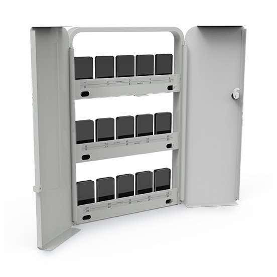 Wall Mounted Phone Storage Cabinet