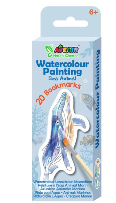 Watercolour Painting Bookmarks