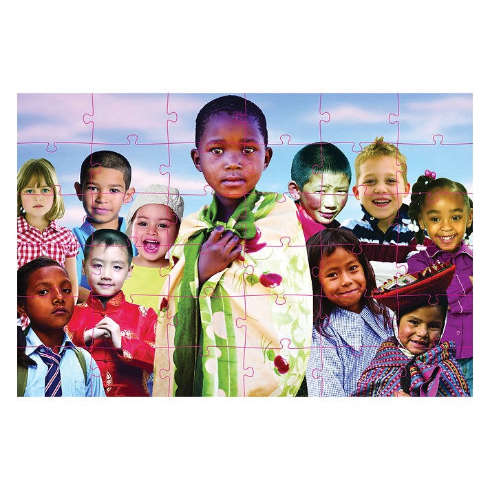 We Are the World Floor Puzzle