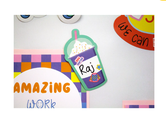 We Stick Together Cups & Water Bottles Cutouts