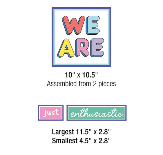 We Stick Together Motivational PrePunched Bulletin Board Set