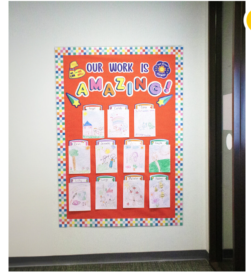 We Stick Together Our Work Is Amazing PrePunched Bulletin Bo