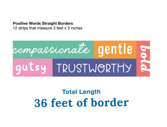We Stick Together Positive Words Straight Bulletin Board Bor