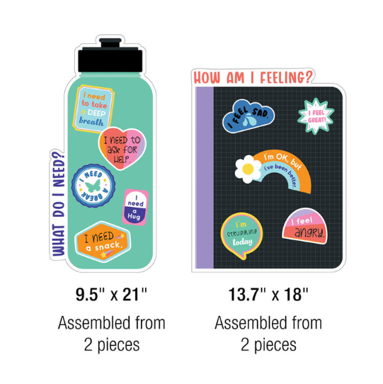 We Stick Together Vibe Check Bulletin Board Set