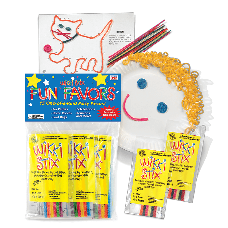 Wikki Stix Party Favor Pak 15