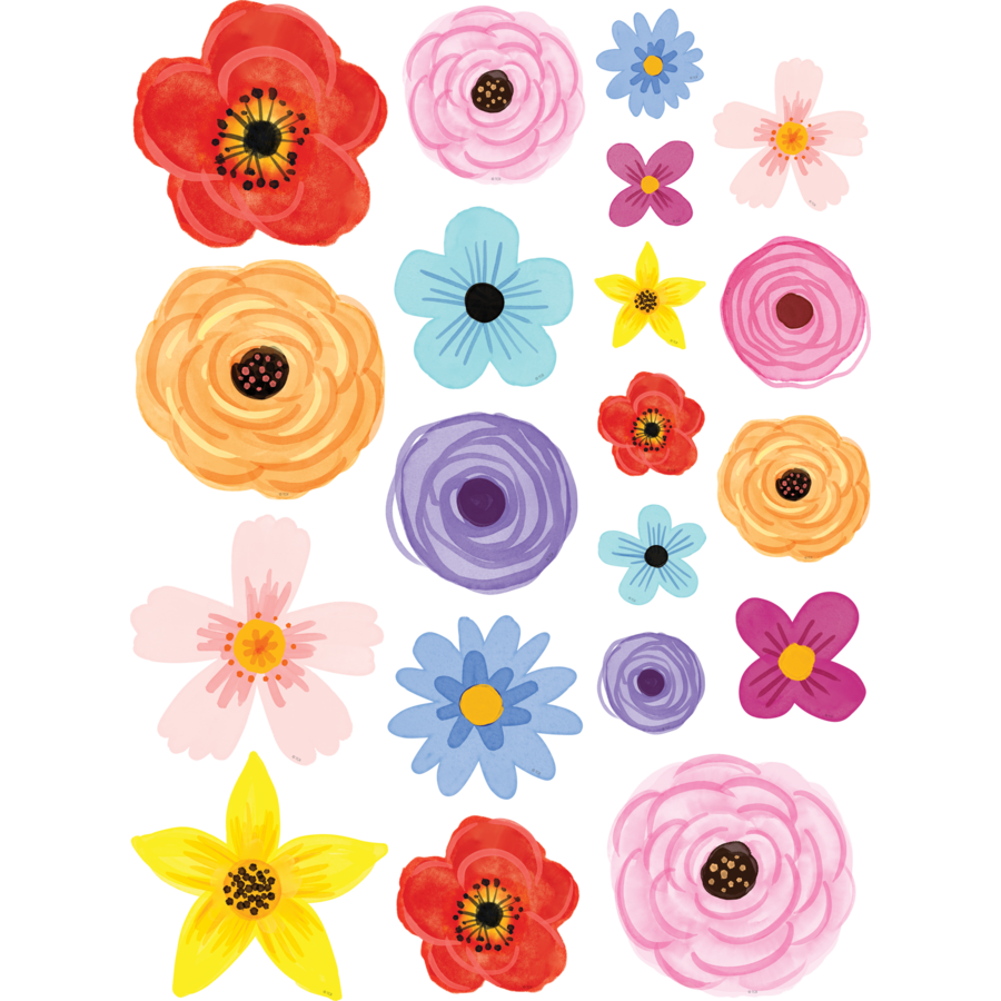Wildflowers Accents Assorted Sizes