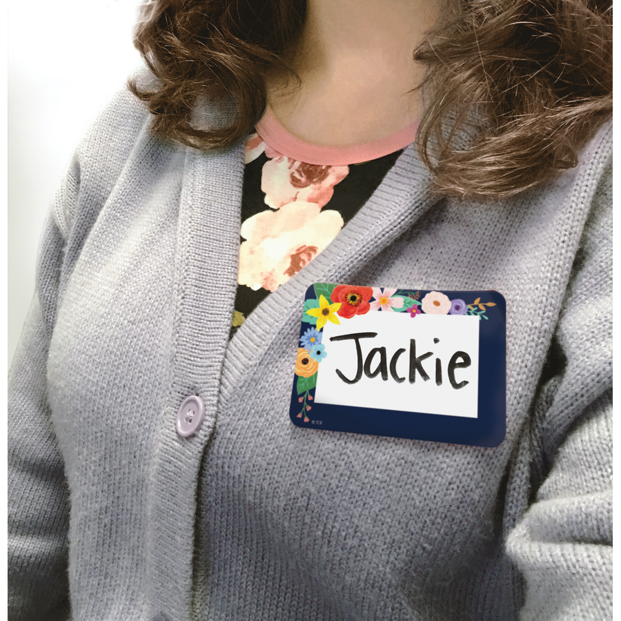Wildflowers Name Tags Labels Multi Pack