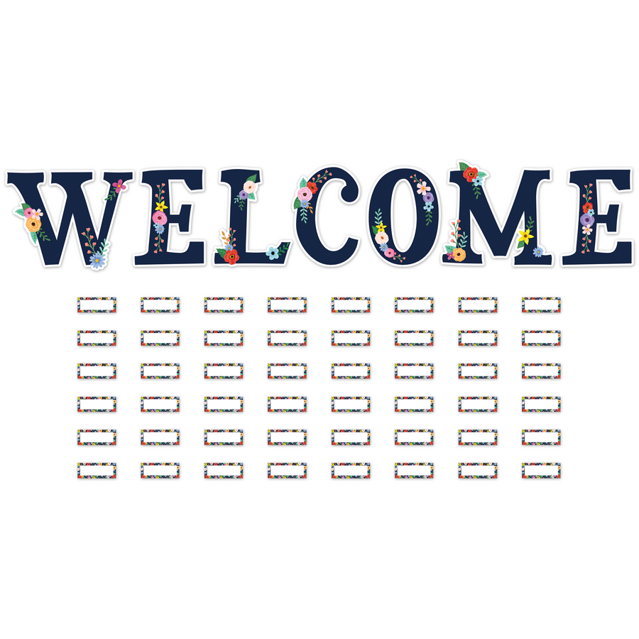 Wildflowers Welcome Bulletin Board