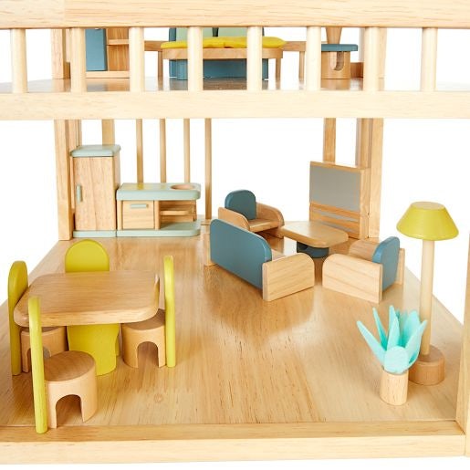Wooden Deluxe Dollhouse