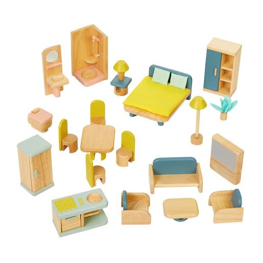 Wooden Deluxe Dollhouse