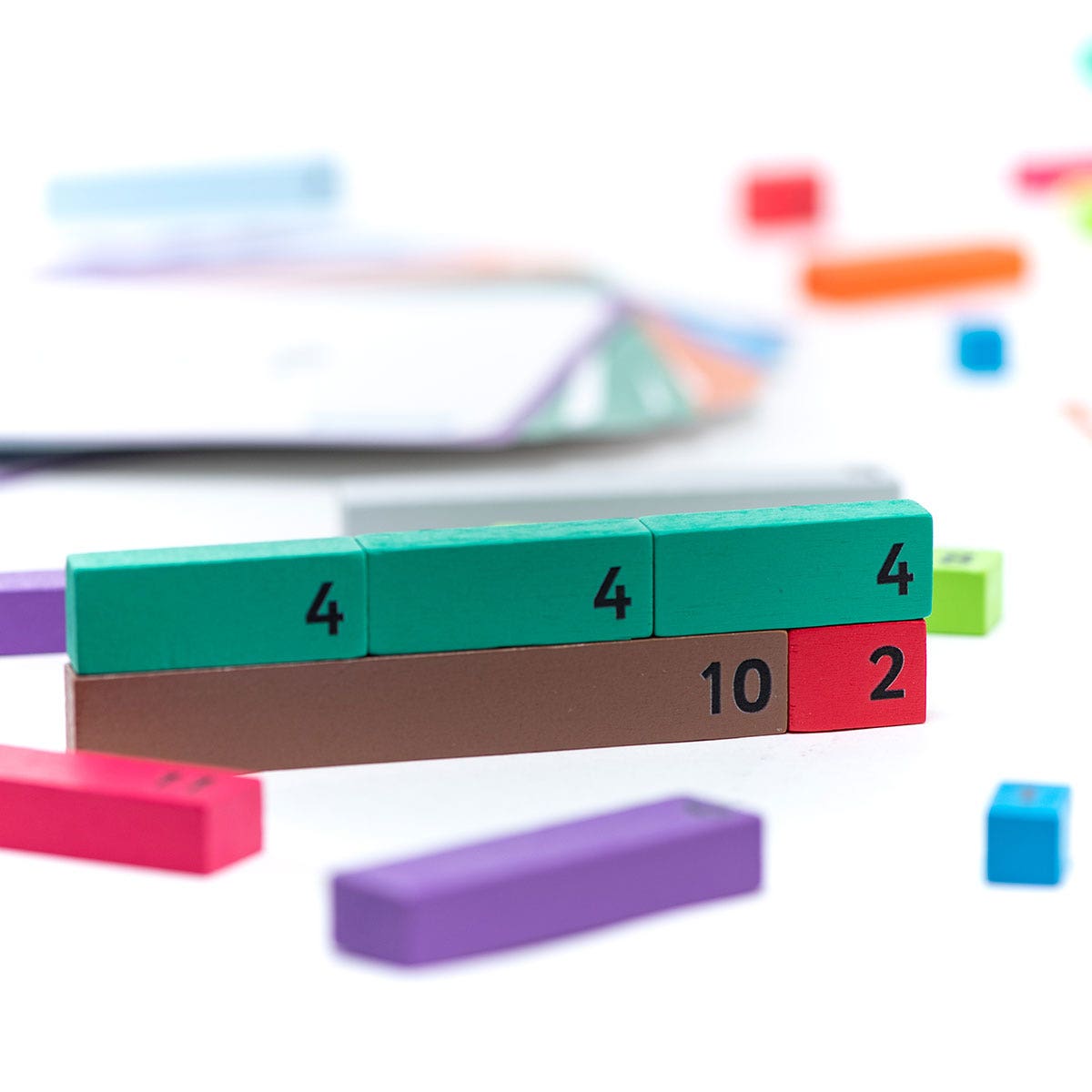 Wooden Number Rods