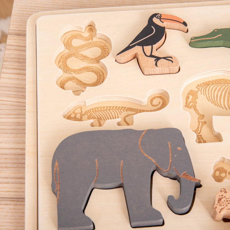 Wooden Safari Animals