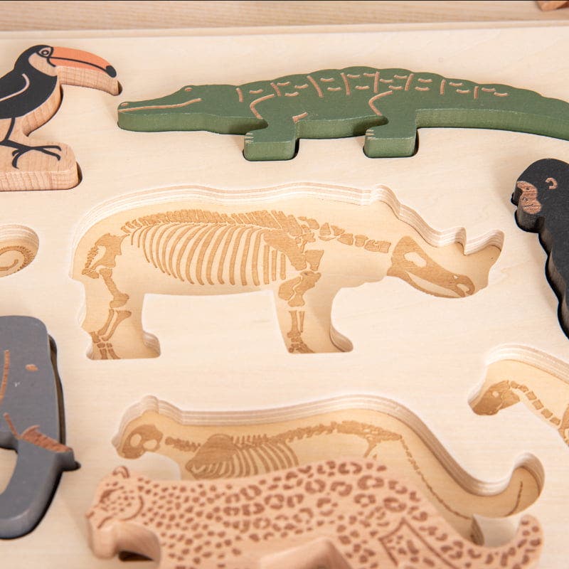 Wooden Safari Animals