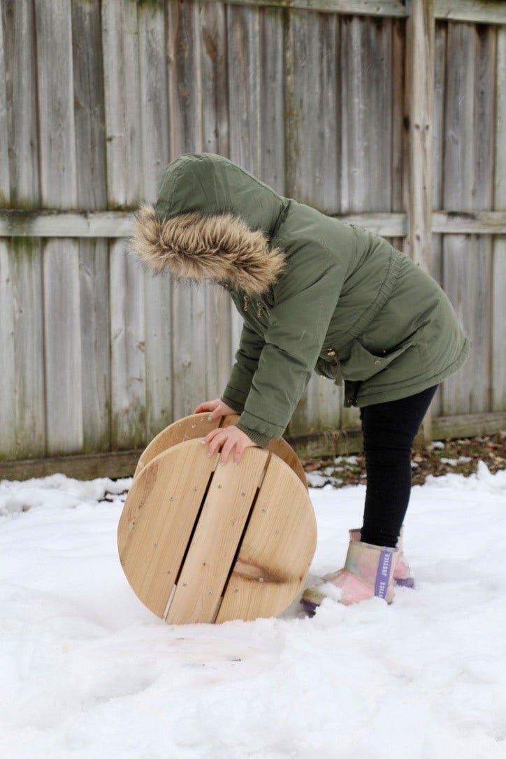Wooden Spool by Naturally Inspired Play