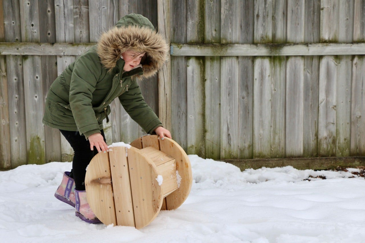 Wooden Spool by Naturally Inspired Play