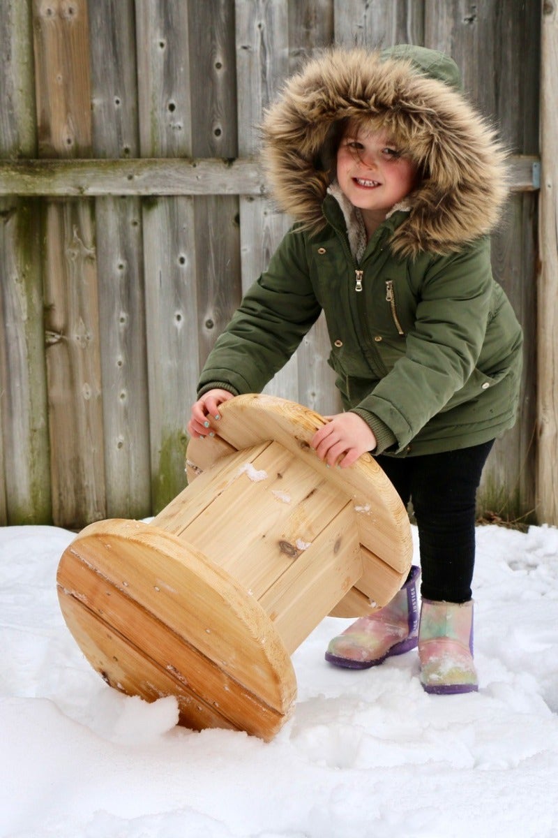 Wooden Spool by Naturally Inspired Play